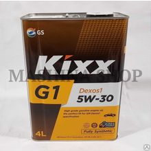 Масло моторное Kixx G1 Dexos1 5W-30 SN E 4 литра