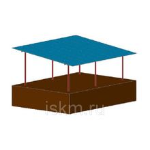 Навес-беседка Богатырь-4