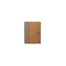 Чехол для New iPad Zenus Case Masstige E-Note Diary, Brown, чехол-книжка с подставкой, иск. кожа