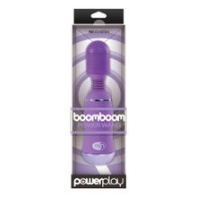 Фиолетовый вибромассажер с усиленной вибрацией BoomBoom Power Wand Фиолетовый