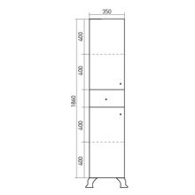 Mixline Пенал для ванной Сальери 35 L