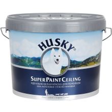 Хаски Super Paint Ceiling 10 л белая до 20°C