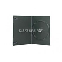 Коробка для DVD-диска (черная) глянцевая