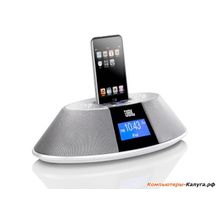 Колонки JBL ON Time 200ID ALUMINIUM док-станция  для Apple iPhonе®, iPod®+ FM радио, часы, будильник