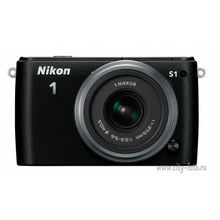 NIKON 1 S1 Kit 11-27.5 mm VR черный (black)