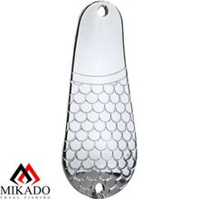 Блесна колеблющаяся Mikado GNOM № 1   12 г.   5 см. - серебро