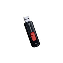 USB Flash 4Gb Transcend JetFlash 500 Red