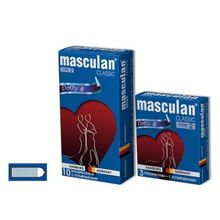 Презервативы Masculan Classic 2 с пупырышками Dotty 10 шт