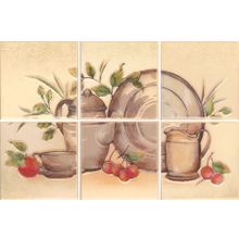 Панно Paradyz Vanilla Beige panel (из 6 плиток) 200х300