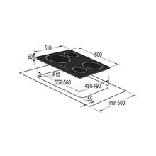 Korting Варочная поверхность Korting HI 64502 B