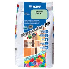 МАПЕЙ Кераколор ФФ затирка для швов №181 нефрит (2кг)   MAPEI Keracolor FF цементно-полимерный шовный заполнитель №181 нефрит (2кг)