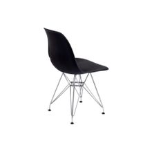 Tetchair Стул CINDY IRON CHAIR (EAMES) (mod. 002), черный 4 штуки