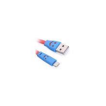 кабель Readyon Lightning Led, красный, 1 м