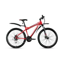 Велосипед Forward Quadro 3.0 disc красный (2016)