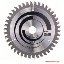 Bosch Пильный диск 150х20 мм 42 MULTIMATERIAL (2608640501 , 2.608.640.501)