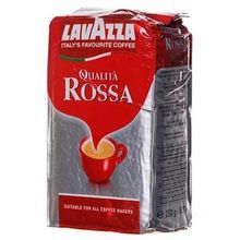 Кофе LavAzza Qualita Rossa молотый в у (250гр)