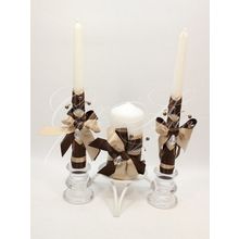 Свадебные свечи набор из 3 шт. Gilliann Amore Caffa CAN092