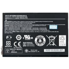 Аккумуляторная батарея для планшета Acer Iconia Tab Tab A3-A10 W510 W510P AP12D8K
