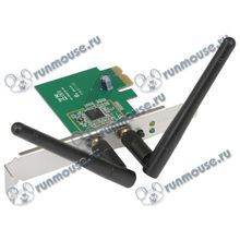 Сет.карта Wi-Fi 300Мбит сек. ASUS "PCE-N15" 802.11b g n (PCI-E x1) (ret) [102904]