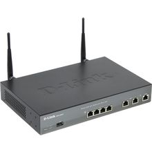 Маршрутизатор D-Link    DSR-500AC    Gigabit Wireless AC VPN Router (4UTP 1000Mbps, 802.11a   g   n   ac, 2WAN, USB2.0, 867Mbps, 2x2dBi)