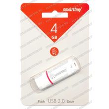 Флешка 4 Gb Smart Buy Comet White