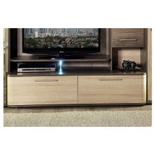 Алмаз. Любимый дом Бруна Тумба под ТВ с надстройкой (Сономе эйч темная Сономе эйч светлая)