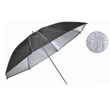Зонт Smartum 100 см на отражение серебрянный Grained umbrella
