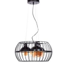 Lumina Deco Подвесная люстра Lumina Deco Optis LDP 11765-3 BK ID - 148389