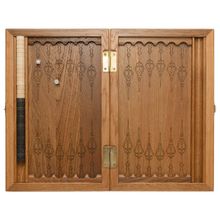 Нарды + Шашки из дуба "ВДВ"