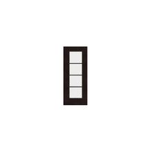Шпонированная дверь. модель: Модерн ПО (Цвет: Венге, Размер: 700 х 2000 мм., Комплектность: + коробка и наличники)