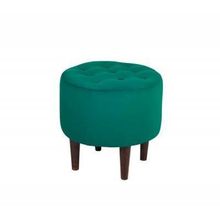 Мебельстория Пуф Рона-1 зеленый велюр ID - 310773
