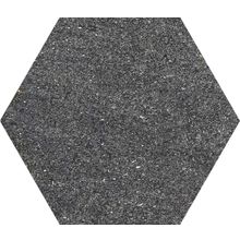 Codicer Basalt Hex 25 Black Hexagonal 22x25 см