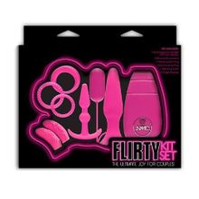 NMC Розовый вибронабор FLIRTY KIT SET (розовый)