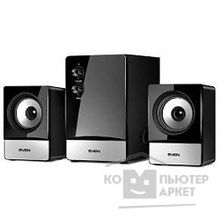 Sven MS-90 Black 2x2.5W+ сабвуфер 5W, дерево