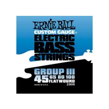 Струны для 4-х струнной бас гитары ERNIE BALL 2806 Super