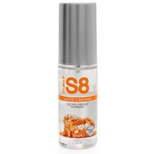 Stimul8 Лубрикант S8 Flavored Lube со вкусом солёной карамели - 50 мл.