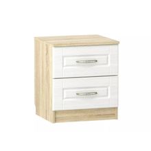 Сильва Тумба прикроватная НМ 040.37 Оливия Дуб Сонома белое дерево ID - 312760