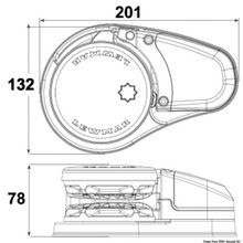 Osculati VX1 GO 12 V 500 W 6 7 mm, 02.591.06