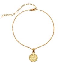 Многослойное колье под золото (арт. 81219-2)