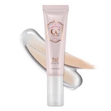 СС крем для шелковистости кожи 8в1 Тон бежевый SPF30+ PA++ Etude House Correct & Care Cream #02 Glow 35г