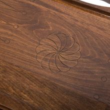 Нарды резные "Паровоз" с ручкой 60