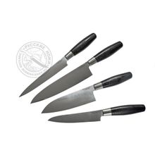 Набор из 4х кухонных ножей (сталь Х12МФ), В. Крутов