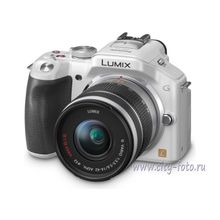 PANASONIC Lumix DMC-G5 kit 14-42 mm белый (white)