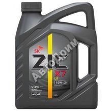 Моторное масло ZIC X7 LS 10W-40, 6 л