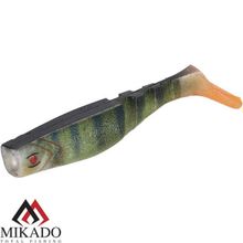 Виброхвост Mikado FISHUNTER 10.5 см   3D-PERCH  уп.=4 шт.