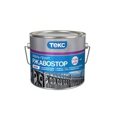 ТЕКС ПРОФИ РЖАВОСТОП ГРУНТ-ЭМАЛЬ ПО РЖАВЧИНЕ СЕРЫЙ 2КГ