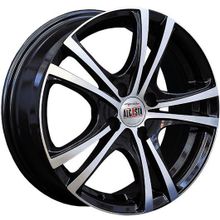 Колесный диск ALCASTA M05 6x15 4x100 D60,1 ET36 bkf