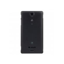 Чехлы для Sony Xperia TX Накладка пластик iHUG Ultra-light 0,4мм для Sony Xperia TX черная