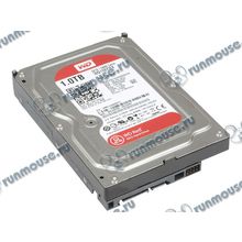 Жесткий диск 1000ГБ Western Digital "Red WD10EFRX", 64МБ (SATA III) (oem) [109738]