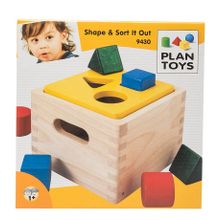 Plan Toys Блок для сортировки фигур